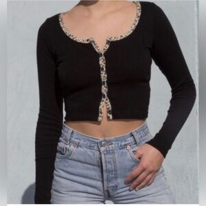 Brandy Melville Cheetah Zelly Top